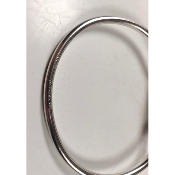 Alpha‎ Omicron Pi Sterling Silver .925 Tension Bracelet Vintage 6.5\